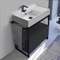 Modern Console Vanity, 35